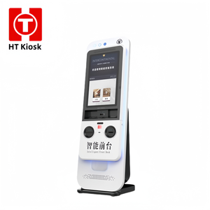 Pantalla táctil de 32 pulgadas, Autocomprobación en quiosco de hotel con tarjeta bancaria, pago de facturas, dispensador de tarjetas de habitación, comprobación rápida - Product Image 1