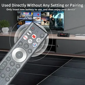 ERF6F80H para Hisense U6 U7 U8 <span class=keywords><strong>Series</strong></span> TV Control remoto IR con botones <span class=keywords><strong>de</strong></span> <span class=keywords><strong>NETFLIX</strong></span> PrimeVideo YouTube - Product Image 5