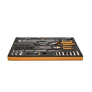 Juego <span class=keywords><strong>de</strong></span> 257 Piezas para Reparación <span class=keywords><strong>de</strong></span> Automóviles, Llave <span class=keywords><strong>de</strong></span> Trinquete, Alicates, Llave Dinamométrica, Destornillador Combinado, Puntas Personalizables OEM - Product Image 5