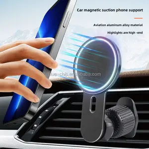 Wholesale Portable 360 Free Rotating Aviation Alloy Outlet Adjustable Magnetic Universal Mobile Phone Holders