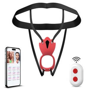 APPワイヤレスコントロールUSB電源セクシーレディバイブレーティングパンティー新作女性用ウェアラブルバイブレーター蝶型見えないワイヤレスバイブレーター - Product Image 1