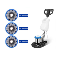 CleanHorse K7 polisseuse/grattoir de sol électrique portable Machine de remise à neuf multifonctionnelle pour carrelage et sol nettoyage de brosse en plastique