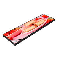 ODM OEM Layar LCD 37 Inci untuk Iklan, Layar Digital Signage Sistem Operasi Android, Layar Ultra Lebar