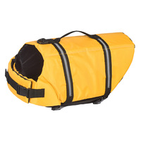 Gilet de sauvetage respirant en maille pour chien avec anneau en D pour laisse, gilet de natation flottant réglable pour chiens de petite, moyenne et grande taille, plage et bateau