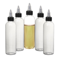 Offre CHAUDE Flacon Compte-Gouttes PET Vide de 30ml 60ml 100ml 120ml pour Encre de Tatouage avec Bouchon Twist, Bouteille Distributrice en Plastique pour Pigments et Huiles