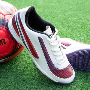 Scarpe da Calcio Basse con Lacci, Scarpe da <span class=keywords><strong>Calcetto</strong></span>, Scarpini da Calcio TF in Pelle PU, Sneakers Unisex per Ragazzi, Uomini e Donne - Product Image 1