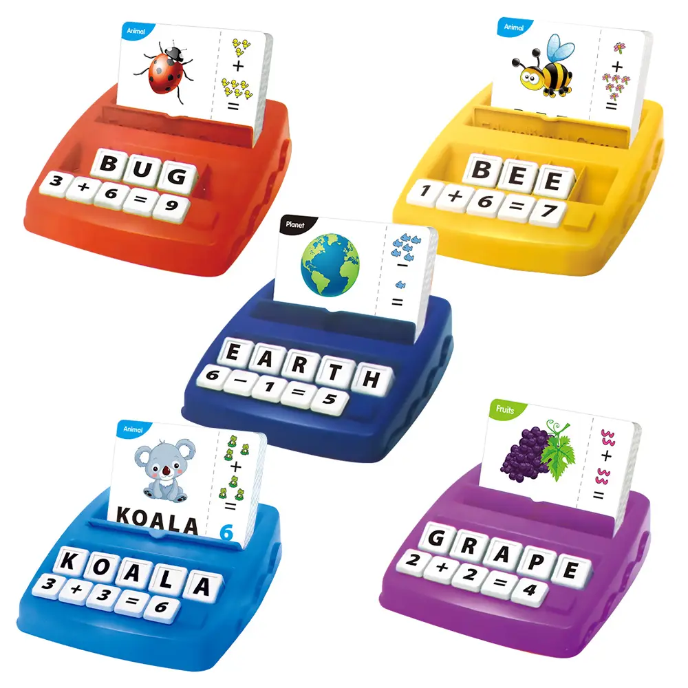 Good quality English Word Learning Spelling Matching Board Games Early Education For Kids
