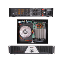 Amplificateur de puissance professionnel Ahuja 500W 2U Classe H 2 canaux pour DJ, fabriqué à Guangzhou