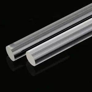 Hoge Kwaliteit Helder Gekleurde Ronde Plastic Pmma Acryl Bar