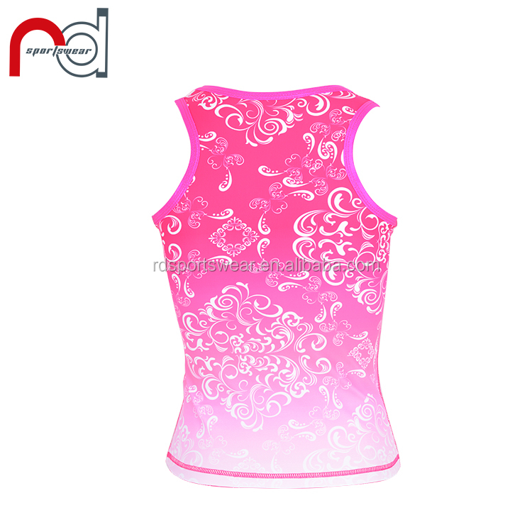 Customized Heat Transfer Practice Wear Girls Crop Tops and Shorts Practice Wear for Dancing · image 3