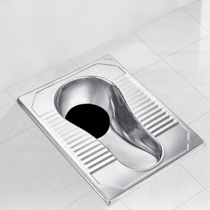 Inodoro de Cuclillas <span class=keywords><strong>sin</strong></span> <span class=keywords><strong>Agua</strong></span> de Acero Inoxidable SUS304 de Alta Resistencia con Tapa, Inodoro Seco de Gran Diámetro para Renovación Rural y Uso Exterior Ecológico - Product Image 3