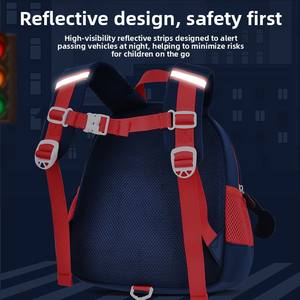 Nuovo Zaino per Bambini in Neoprene Impermeabile con Disegni Cartoon, Mochila per <span class=keywords><strong>Asilo</strong></span> e Scuola, Zaino per Bambini Piccoli a Forma di Camion - Product Image 2