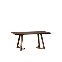 Table à manger pliante en bois massif de style nordique, fonctionnelle, moderne, rectangulaire, pour la maison, ensemble de table à thé