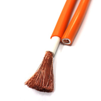 4AWG 2AWG 1Awg 0Awg 25mm 35 mm2 50mm 70mm 95 mm2 Gummi isolierung Flexibles Kupfer-Kraft schweiß kabel für Schweiß maschine