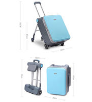 Nouvelle valise pour enfants grande capacité de stockage Gadget deux en un poussette étui de voyage matériel sûr Gadget enfants poussette