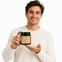 Bougie parfumée en tasse marron couleur thé, sans fumée, artisanale, en cire de soja, aux huiles essentielles, pour la maison, cadeaux de mariage