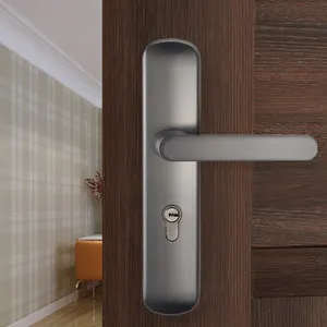 Prezzo di fabbrica Logo personalizzato generale porta in legno semplicità Split serratura della porta dell'hotel