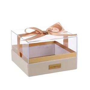 Boîte <span class=keywords><strong>Cadeau</strong></span> Fête <span class=keywords><strong>des</strong></span> Mères Style Acrylique Luxe Transparent, Boîte à Bonbons Transparente, <span class=keywords><strong>Cadeau</strong></span> Demoiselle d'Honneur, Boîtes en Plastique pour Professionnels - Product Image 1