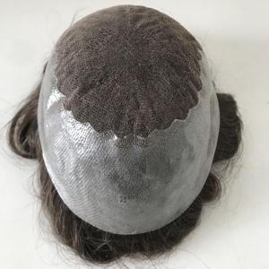 โรงงานวิกผมชิงเต่า วิกผมชายแท้ 100% <span class=keywords><strong>ผม</strong></span>บริสุทธิ์จากยูเครน ไม่ผ่านการแปรรูป - Product Image 3