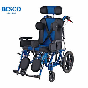 <span class=keywords><strong>Silla</strong></span> <span class=keywords><strong>de</strong></span> <span class=keywords><strong>Ruedas</strong></span> Manual <span class=keywords><strong>de</strong></span> Aluminio BESCO BES-WL958L, Reclinable, <span class=keywords><strong>para</strong></span> Parálisis <span class=keywords><strong>Cerebral</strong></span>, <span class=keywords><strong>Ruedas</strong></span> <span class=keywords><strong>para</strong></span> Personas Discapacitadas, 100 kg, CE - Product Image 1