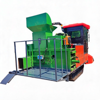 Moissonneuse-broyeuse autoportée 100 CV pour la récolte de maïs entier et la production de fourrage sur ferme familiale
