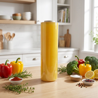 Film alimentaire en PVC JIELIANG JL0808, rouleau surdimensionné, résistance à la traction >250MPa, résistant à l'humidité, pour l'emballage des aliments et des légumes