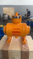 Vanne à boisseau sphérique soudée en acier inoxydable sanitaire DN150 300 PSI 150/300/1500 LB, manuelle, à passage total, haute température, pour gaz/eau, OEM KH