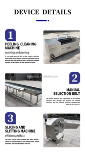 Sản phẩm hot 50kg-2000kg khoai tây chiên đông lạnh máy hoàn toàn tự động khoai tây chiên dây chuyền sản xuất khoai tây chiên làm máy - Product Image 5