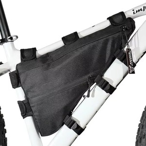 Échantillon gratuit : Sacoche de vélo triangulaire étanche pour cadre avant, sacoche de vélo de montagne triangulaire - Product Image 5