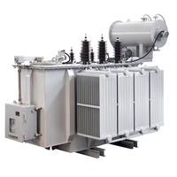 Transformateur de puissance immergé dans l'huile de transformateur de Y-S11-M-562 11kv à 400v 15KV 22KV 30KV 33KV 200kva 1000KVA 3 phases aluminium simple