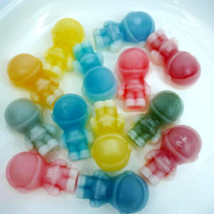 Sirop de fruits <span class=keywords><strong>en</strong></span> gros TikTok, saveurs mélangées, bonbons <span class=keywords><strong>en</strong></span> cire, design de dessin animé d'astronaute, bonbons croquants, pigments naturels purs - Product Image 4