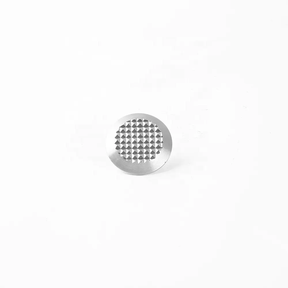 Clou d'indicateur Tactile antidérapant en acier inoxydable, 304, avec Design en diamant, pour pavé de sécurité, sol antidérapant