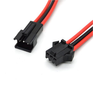 Özelleştirilmiş SM-2P 3-10 Pin SM2.54 Mini-USB Pirinç Nikel Kaplama Konnektör PVC İzoleli Bakır Kılıflı Bakır Kablo Demeti - Product Image 2