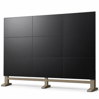 Écran vidéo mural couleur 65 pouces avec cadre de 3,5 mm, affichage numérique, écran de jonction, luminosité 700 cd/m², garantie 2 ans pour le commerce de détail