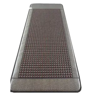 Ceramic stones tourmaline massage mattress, Korea heated medical massage mattress for body care