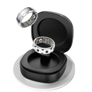 2026 Steel Smart Ring SpO2 Sleep <b>Heart</b> Rate Gesture Control IP68 Waterproof GPS IOS Alarm <b>Clock</b> Sport Style Men - Product Image 1