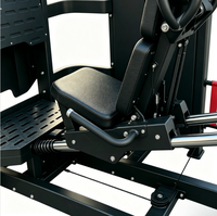 Nouvel équipement de fitness commercial 2025 : Machine de presse à jambes horizontale à charge par broches en acier, multifonction pour musculation