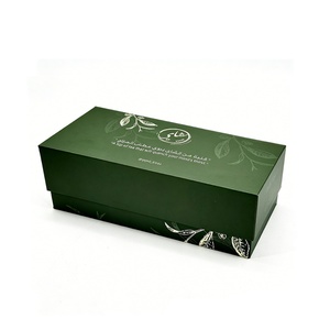 กล่องกระดาษชาทรงสี่เหลี่ยม กล่องกระดาษทรงกระบอก กล่องของขวัญกระดาษแข็ง กล่องของขวัญรักษ์โลก ดีไซน์กล่องกระดาษลูกฟูก - Product Image 3