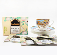 Boîte d'emballage de thé en étain, logo personnalisé de luxe, joli ensemble pour thé, petite boîte cadeau de thé, papier carré de qualité supérieure, vente en gros