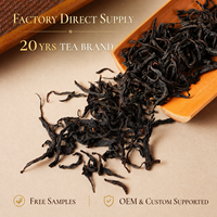 Thé noir chinois traditionnel fait main du Fujian, feuilles fraîches de montagne, série de thé noir chinois classique, expédition directe d'usine