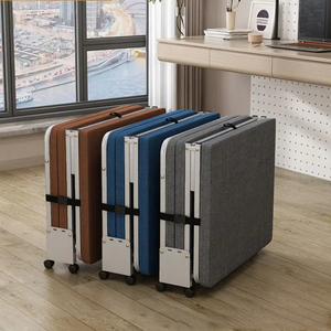 <span class=keywords><strong>Lit</strong></span> pliant de <span class=keywords><strong>bureau</strong></span> individuel, <span class=keywords><strong>lit</strong></span> pliant à trois volets pour la pause déjeuner et la sieste - Product Image 1