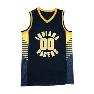<span class=keywords><strong>Maglia</strong></span> da basket premium degli Indiana Pacers # 0 # 31 # <span class=keywords><strong>Maglia</strong></span> da basket <span class=keywords><strong>NBA</strong></span> da tifoso stile club di alta qualità, traspirante e cucita - Product Image 3