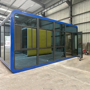 Villa Modulaire de Luxe en Aluminium Préfabriquée, Conteneur d'Hébergement Mobile, Cabine Spatiale, Cabine Apple, Maisons Modulaires CE US, Vente Directe Usine - Product Image 2