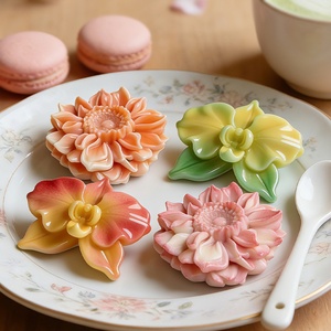 Sanxin Simulation Flower Silicone Cake <strong>Mold</strong> for Mousse Decoration Aromatherapy Candle Epoxy-DIY Model <strong>SP</strong>-79 <strong>SP</strong>-106 Opp Bag - Product Image 4