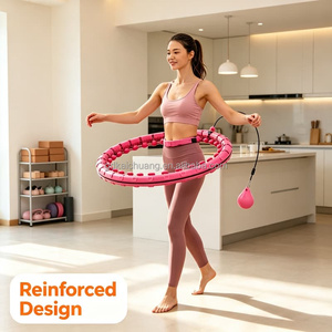 Hula Hoop Intelligent Lesté Économique <span class=keywords><strong>pour</strong></span> Fitness, Entraînement de la Taille et Perte de Graisse – Idéal <span class=keywords><strong>pour</strong></span> Adultes, Hommes, Femmes, Étudiants, Enfants et Exercices à Domicile - Product Image 6
