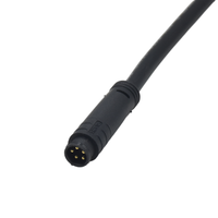 Westsam Vélo Électrique Ebike Moteur Extension 5pin Mâle Femelle Snap-in Plug Communication Câble M8 Connecteur