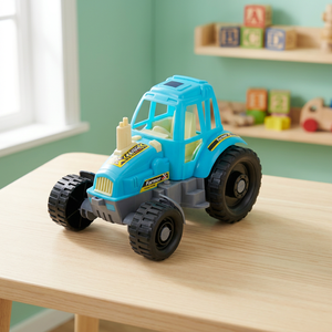 TOYBOLA Tractor de Granja Grande de Juguete para Niños de 3+ Años, Vehículo Agrícola de Juego de Imitación, Bolsa de Malla de Plástico - Product Image 3