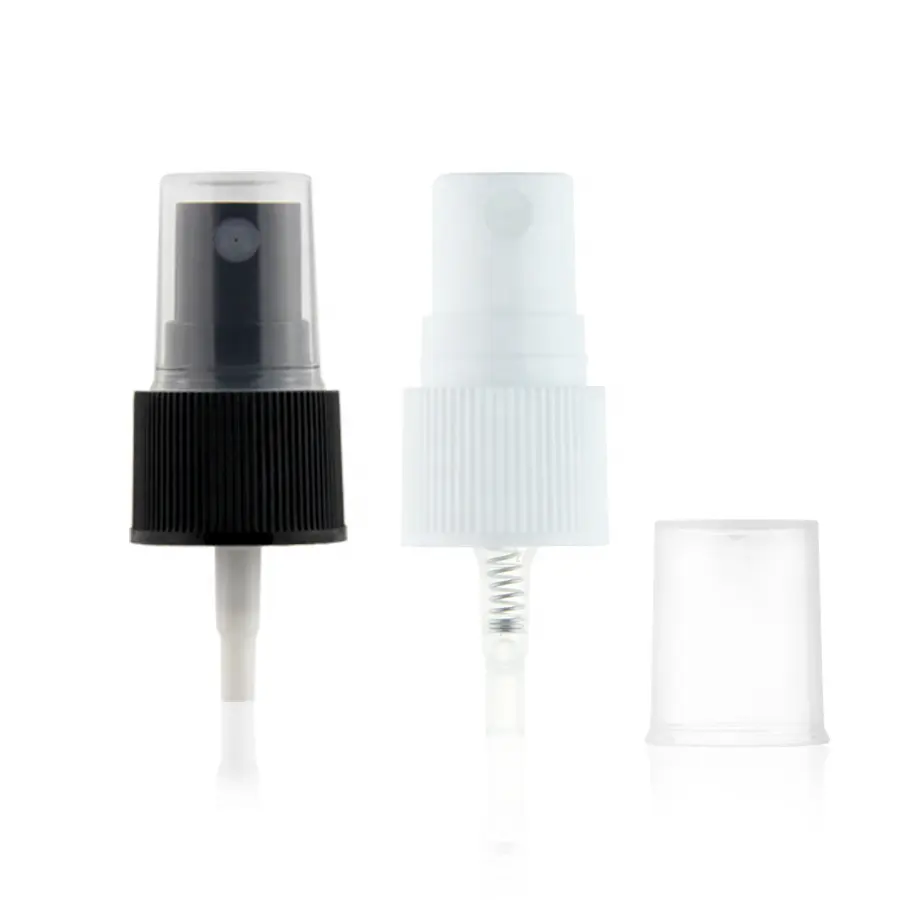 Plastic pp perfume spray cap 18mm 20mm 24mm 28mm nick size