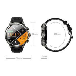 1.75 "AMOLED Smartwatch H19 1100mAh Grande Batterie 3GB + 32GB WIFI GPS 4G Traqueur Sain Sport Smart <span class=keywords><strong>Watch</strong></span> Android Montre Relojes - Product Image 6