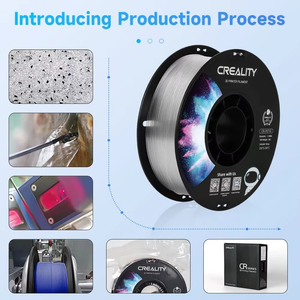 ไส้พิมพ์ 3 มิติ Creality 1 กก. PETG ขนาด 1.75 มม. ไม่พันกัน ยึดติดแน่น ความแม่นยำ +/-0.02 มม. สำหรับเครื่องพิมพ์ FDM - Product Image 4